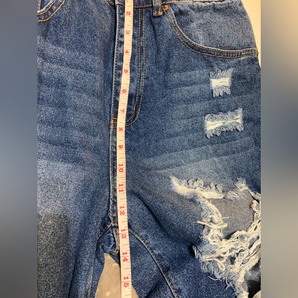 NWT Fashion Nova Beyond Repair Straight Leg Jeans - Picture 8 of 13